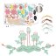 DIY-selber machen: Farbenfroher Spaß: 4 Sets Papierschmuck