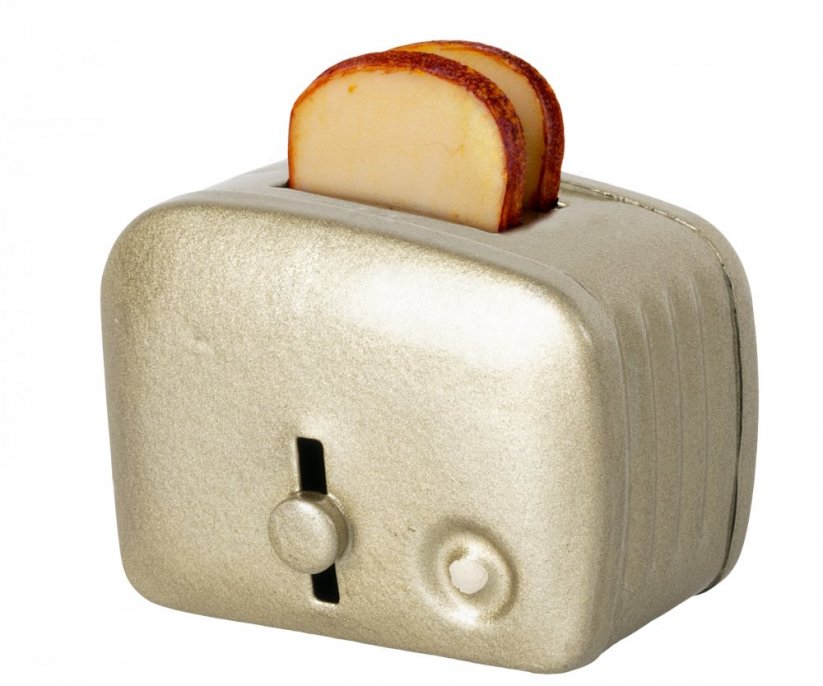 Miniatur-Toaster Silber Maileg