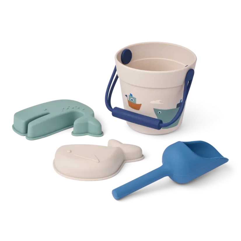 Silikónový mini set do piesku Kit Sailing
