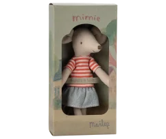 Große Schwester Maus in einer Kiste Maileg