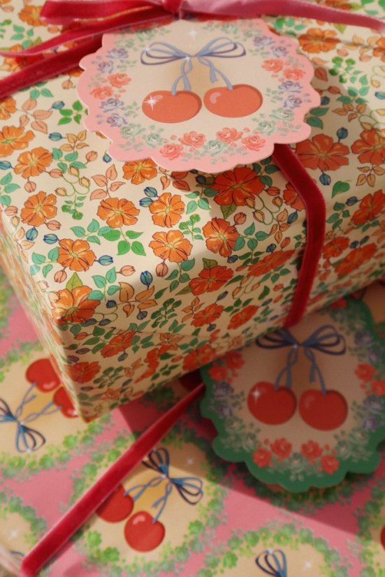 Große Kirsch-Weihnachts-Namensschilder