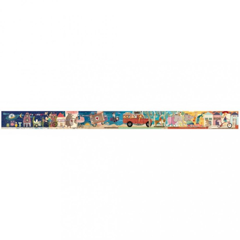 Puzzle Všetko čo má kolesá ide! 54 ks