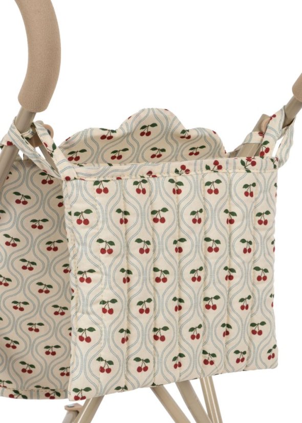 Kočík pre bábiky Cherry motif