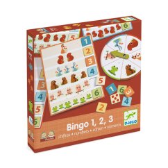 Bingo Eduludo 1, 2, 3 čísla