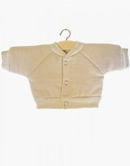 Beiges Sweatshirt für Puppen