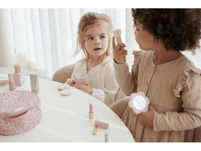 Little Dutch Kozmetická taštička s príslušenstvom Pink