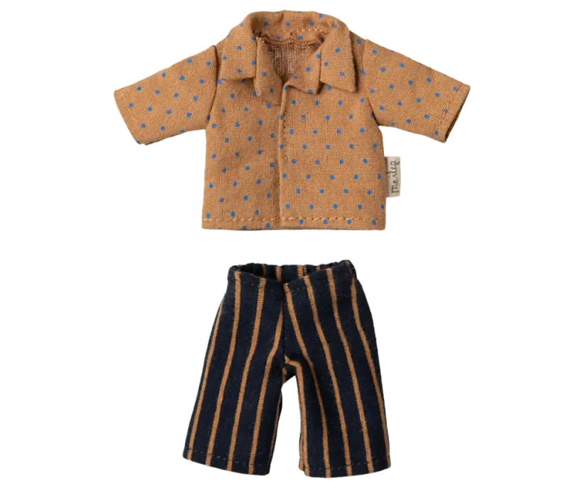 Oblečení košile a kalhoty pro tátu Maileg