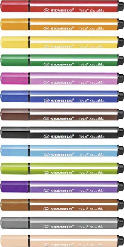 Fixy STABILO Trio Scribbi 14 ks