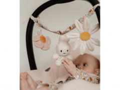 Řetěz na autosedačku králíček Miffy vintage květiny