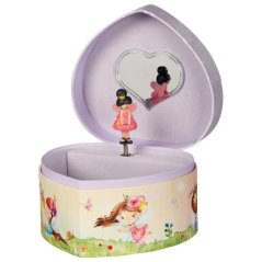Spielschrank / Schmuckkästchen Schwanensee