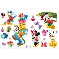 Vánoční aktivity se samolepkami do oken Minnie