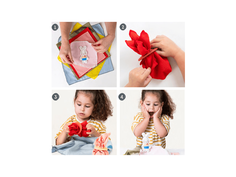 Peek-a-Boo-Versteckspiel-Set