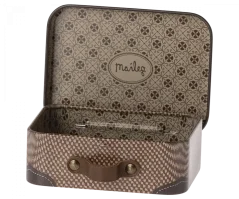Kovový kufrík Brown micro Maileg