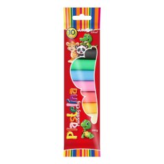 Plastelína 10 odstínů, 200g