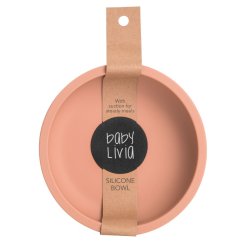 Silikonová miska Muted clay s přísavkou