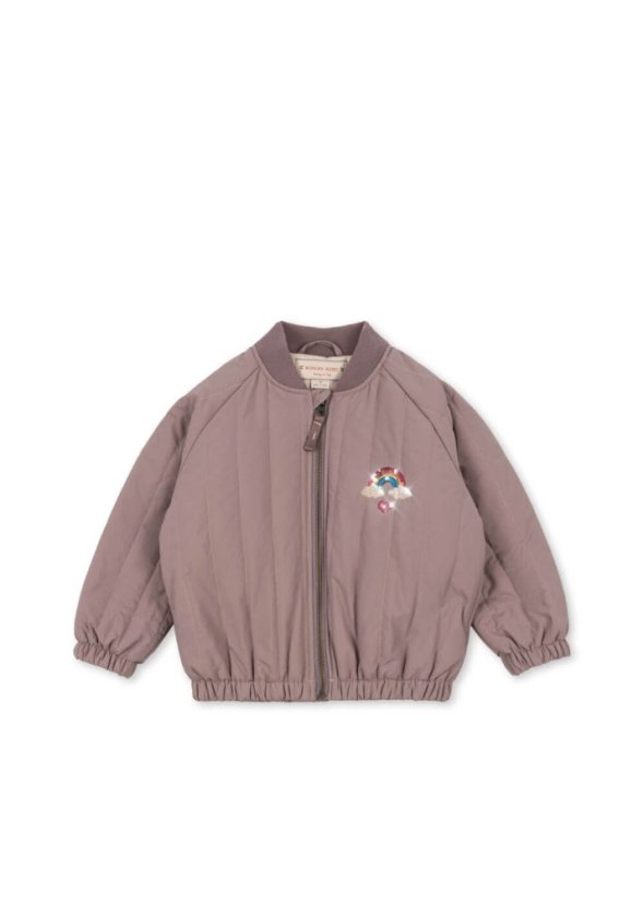 Detská bunda bomber Twilight mauve rôzne veľkosti - Veľkosť: 104 / 4 roky
