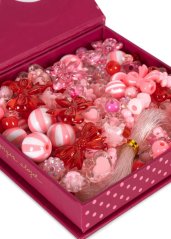 Krabička perál pink