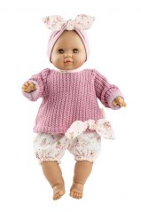 Oblečenie pre bábätko 36 cm - ružový set Alberta