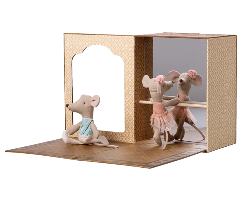 Ballettstudio kleiner Bruder und Schwester Maileg