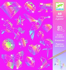 Rubbelaufkleber - Diamanten