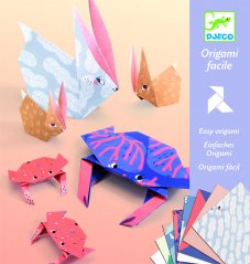 Einfaches Origami: Tierfamilien