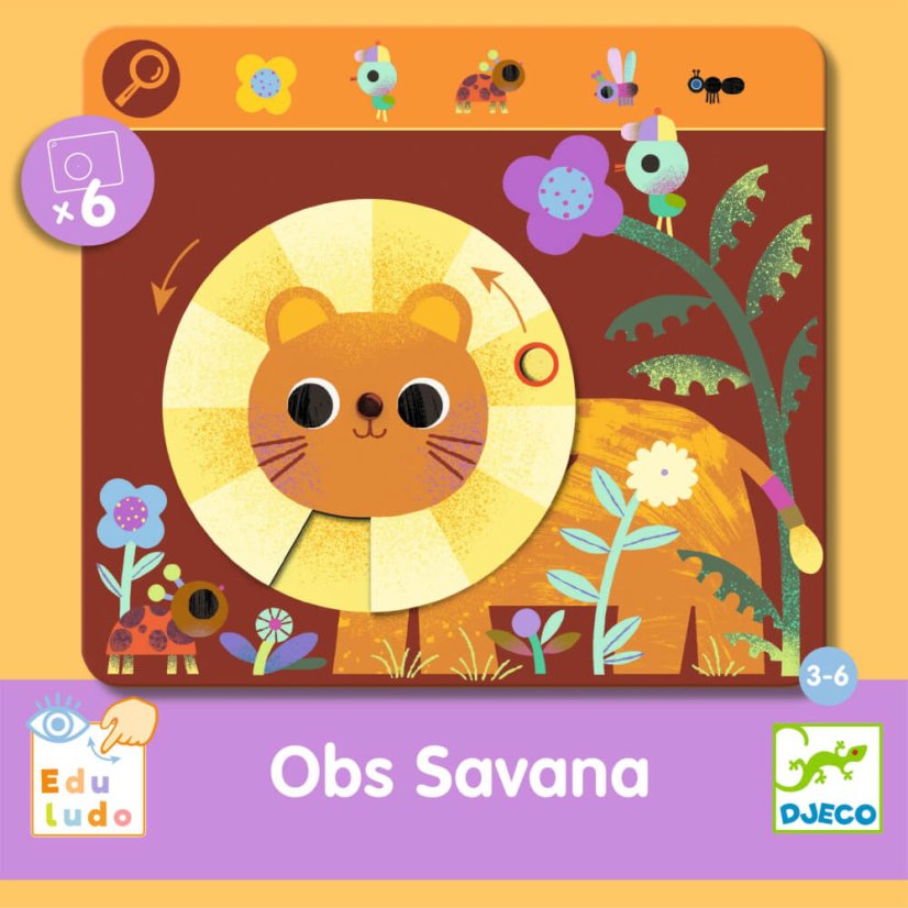 Prvá hľadacia hra Obs Savana