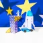 Magnetbausatz Space 32 Teile