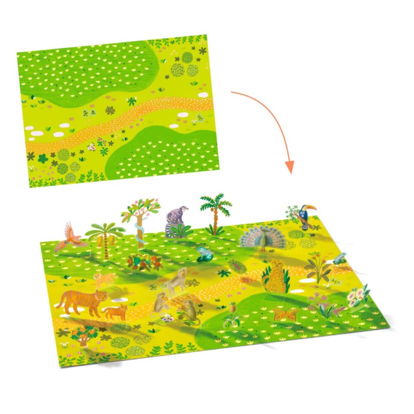 Abnehmbare Aufkleber mit Tiermotiven