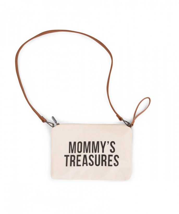 Púzdro mommy treasures s pútkom Off White Black