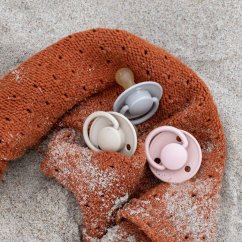 BIBS De Lux Naturkautschuk-Schnuller 2 Stück – Größe 2 verschiedene Typen
