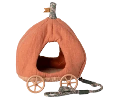 Tekvicový kočiar pre myšky Maileg