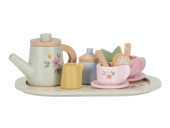 Little Dutch Teeservice aus Holz mit Blumendruck
