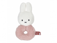 Chrastítko králíček Miffy fluffy pink