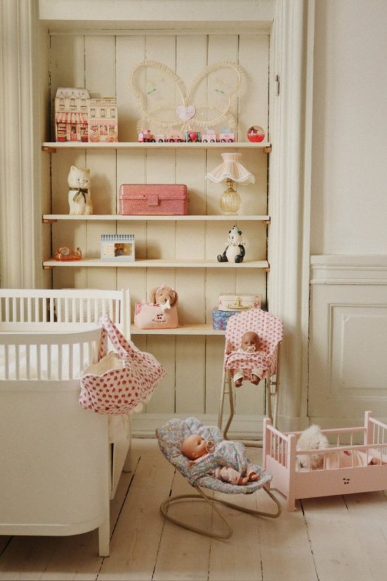 Tragbares Bett Rosie rose
