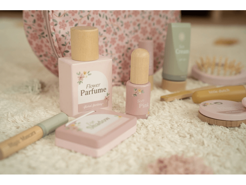 Little Dutch Kozmetická taštička s príslušenstvom Pink