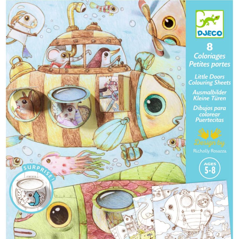 Malov výlet maľovanky s prekvapením