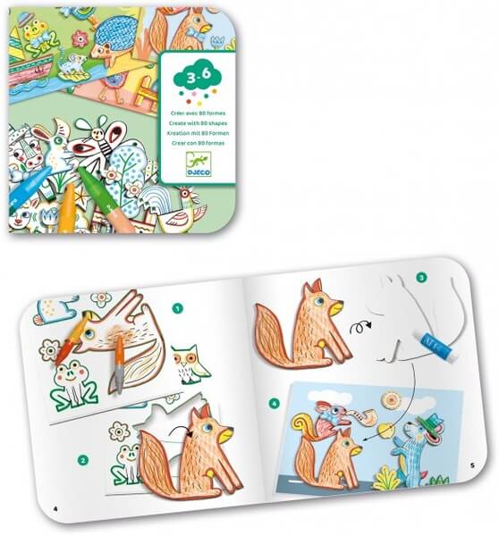 Erschaffe eine Tierwelt – Collage