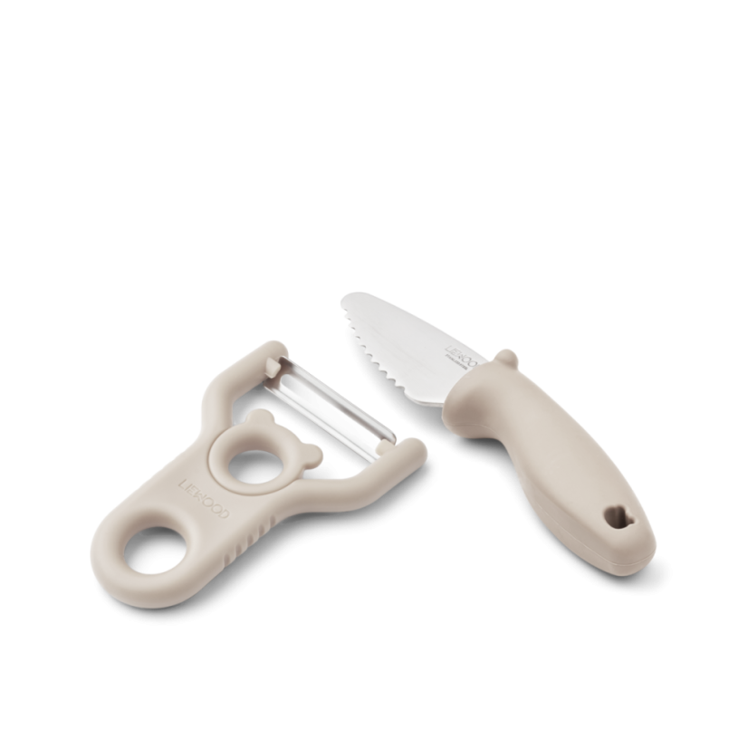 Set aus Schäler und Küchenmesser Sandy Set aus Schäler und Küchenmesser Sandy