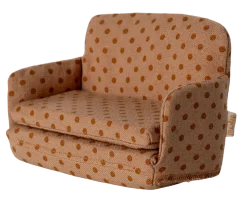 Miniatúrny gauč pre myšky Dots Maileg