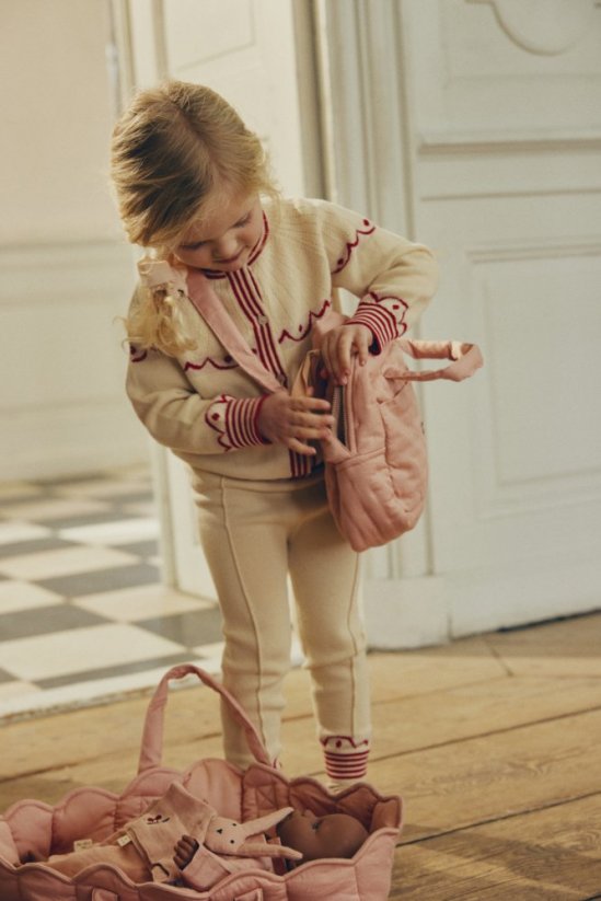 Taška na kočík pre bábiky mahogany rose