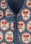 Neoprenová plovací vesta Cherry bow blue