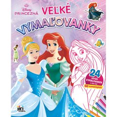 Velké omalovánky Princezny