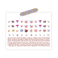 Nagelsticker verschiedener Art von Djeco