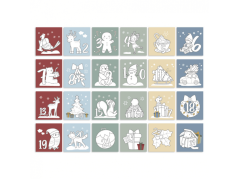 Little Dutch Adventskalender-Malbuch