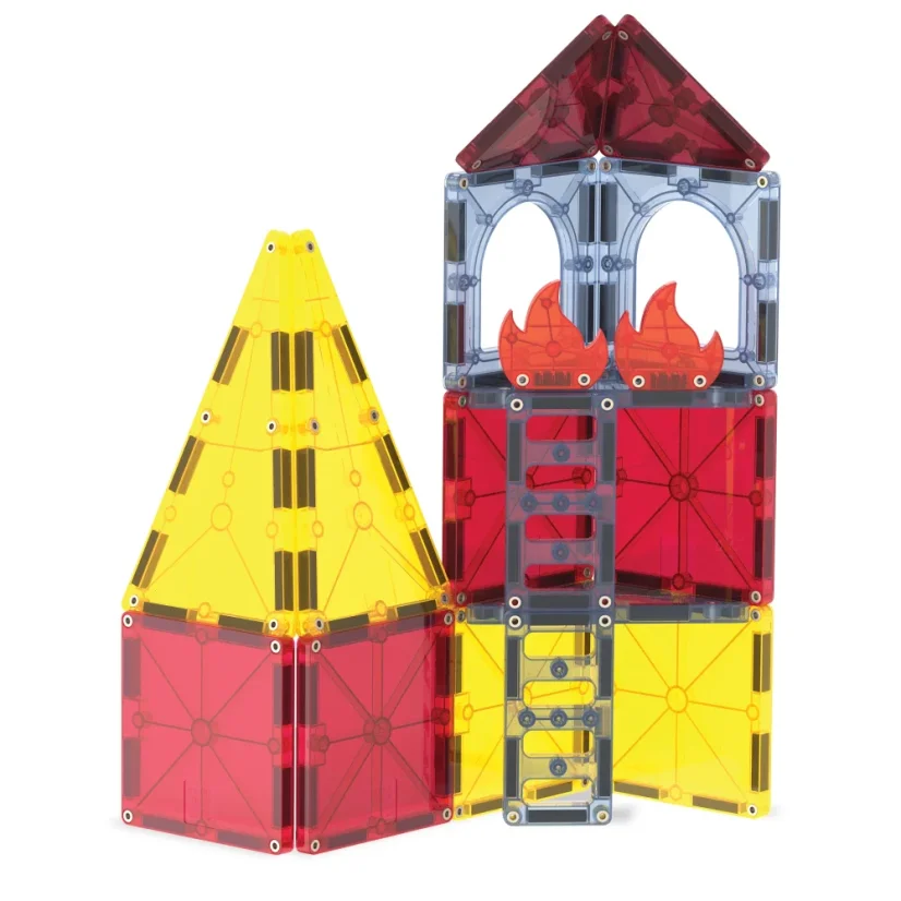 Magnetická stavebnica Fire Rescue 27 dielov
