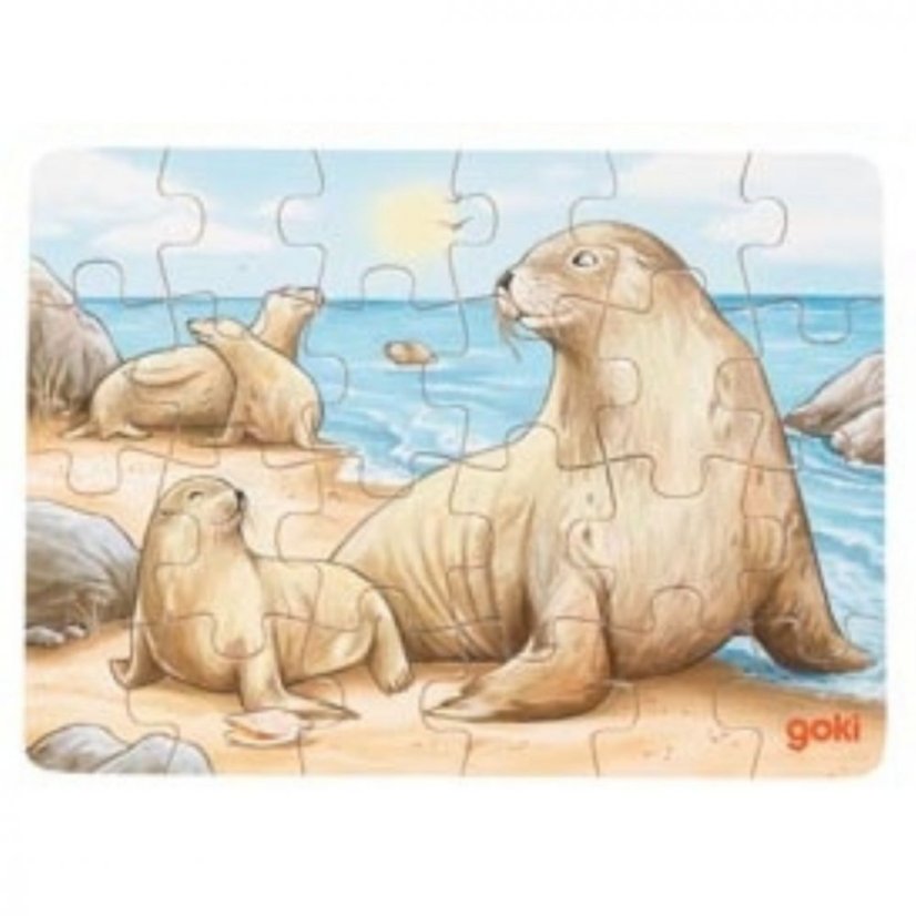 Mini-puzzle Austrálske zvieratká - 57431: Tuleň Mini-puzzle Austrálske zvieratká - 57431: Tuleň