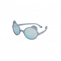 KiETLA sluneční brýle OURS'ON silver-blue 2-4 roky