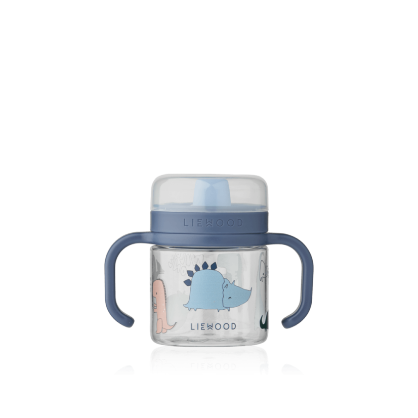 Tritánový pohárik s úchytom 280ml Dino roar