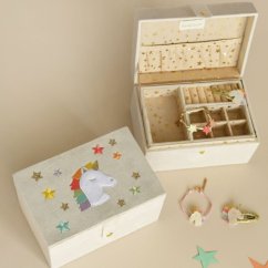 Veľká šperkovnica Rainbow Unicorn