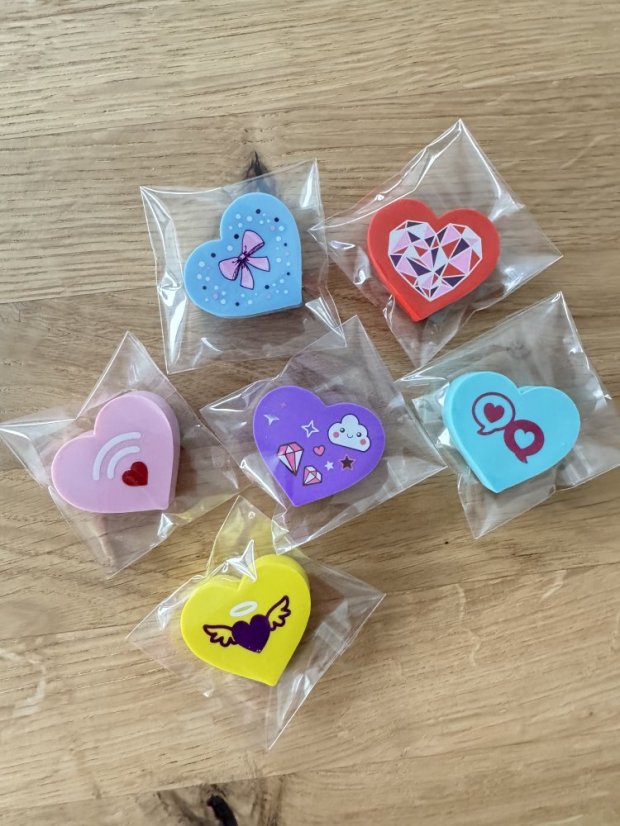 Gummiherz, zufällige Auswahl